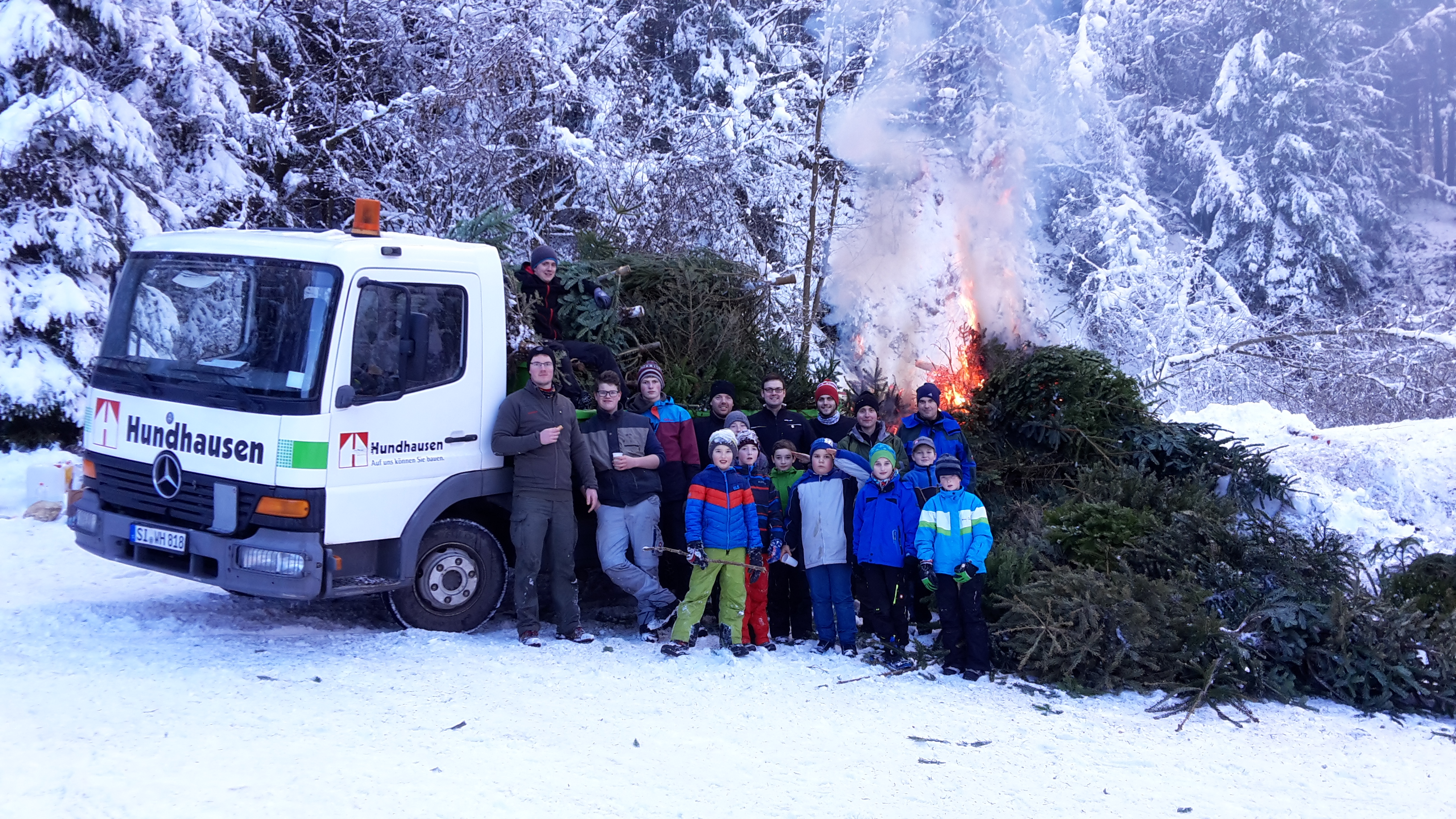 Weihnachtsbaumaktion 2017 – Ein voller Erfolg!!